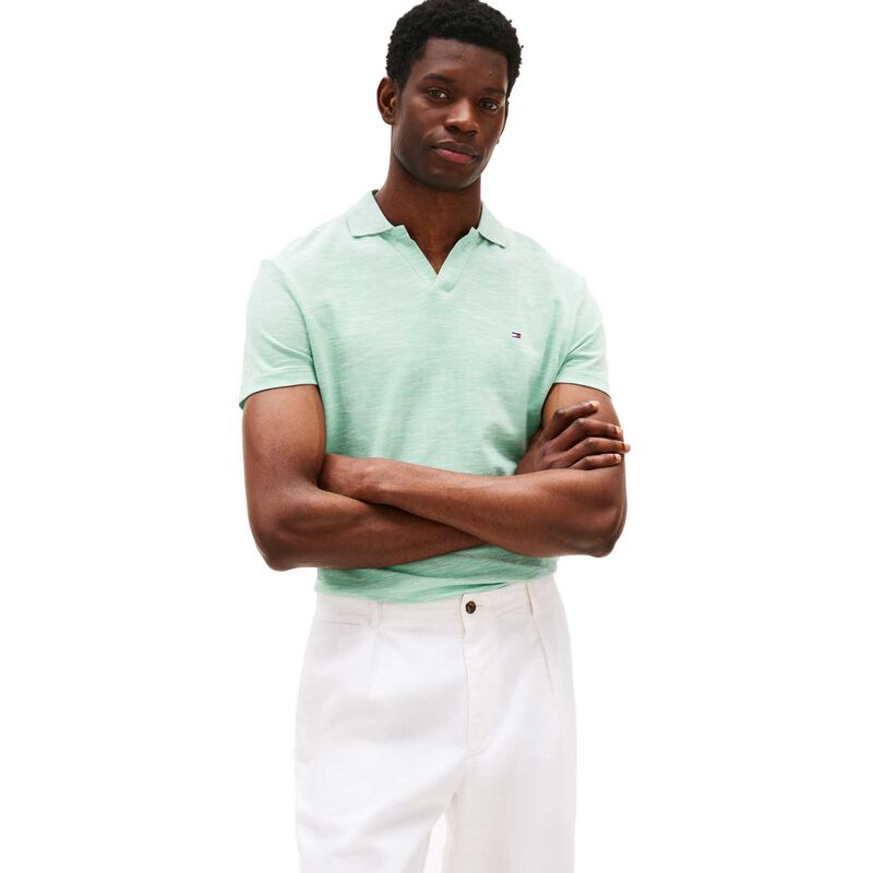 Tommy Hilfiger Regular Fit Textured Oxford Polo Shirt image number 0